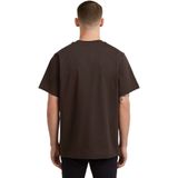 G-STAR - Shirt - Donkerbruin - Kwartmouw - Normale Pasvorm