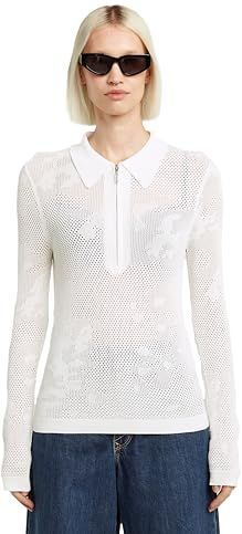 G-STAR - Trui - Wit - Polokraag - Lange Mouw - Normale Pasvorm