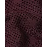 G-STAR - Pointelle - Gebreide Trui - Wijnrood - Lange Mouw