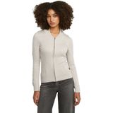 3D Biker Full Zip Slim - Gebreide Trui - Meerkleurig - Dames