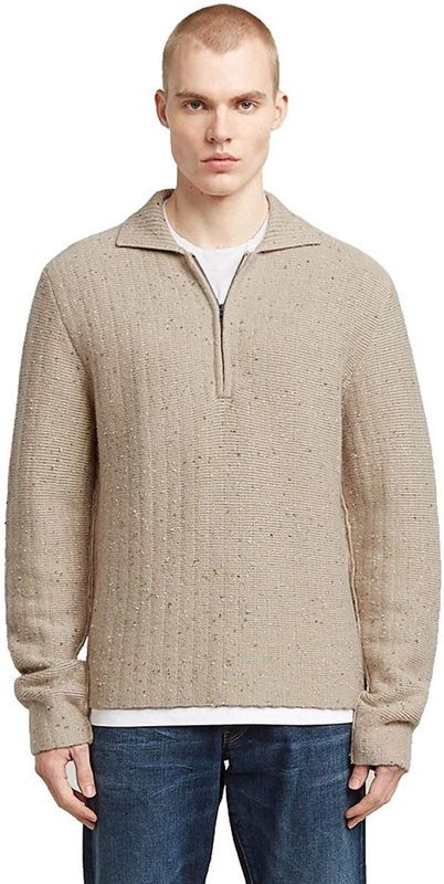 G-star - D26740-D754 - Half Rits Trui - Normale Pasvorm