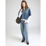 G-STAR - Blouse - Blauw - Denim - Klassieke Blouse