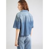 G-STAR - Blouse - Blauw - Denim - Klassieke Blouse