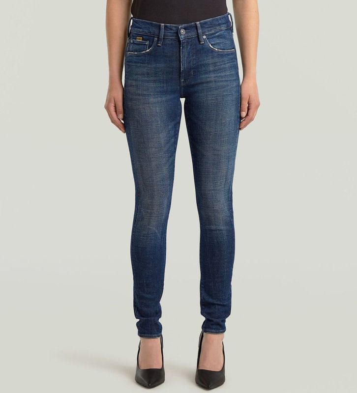 G-Star - 3301 - Skinny Spijkerbroek - Hoge Taille