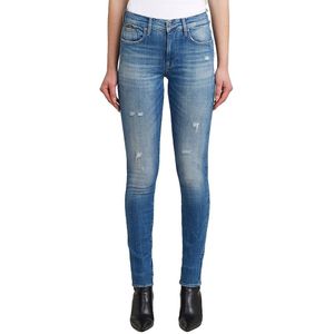 G-Star - 3301 - Jeans - Blauw - Skinny Fit - Duurzaam - Gerecycled Katoen