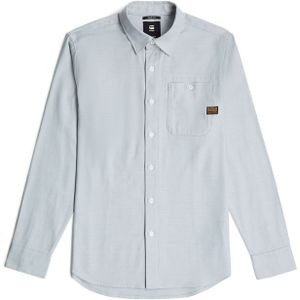 G-Star - Bristum 2.0 - Slim Overhemd - Blauw - Lange Mouw
