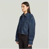 G-Star - D26851-E090-H494 - Boxy Jas - Blauw - Casual - Katoen