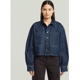 G-Star - D26851-E090-H494 - Boxy Jas - Blauw - Casual - Katoen