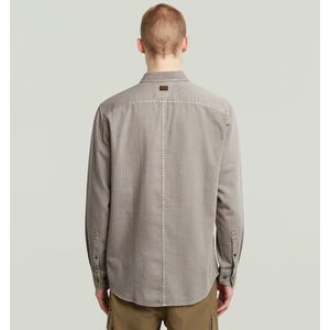 Panelled Pocket - Overhemd - Beige - Regular Fit