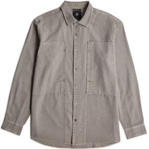 Panelled Pocket - Overhemd - Beige - Regular Fit