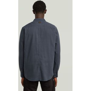 Panelled Pocket - Overhemd - Donkerblauw - Regular Fit