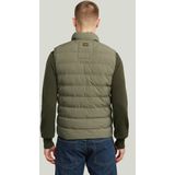 Foundation - Gewatteerd Vest - Zwart - 50% Polyester - Mouwloos