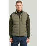 Foundation - Gewatteerd Vest - Zwart - 50% Polyester - Mouwloos