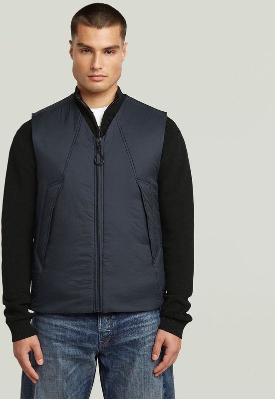 G-STAR - Lightweight Cloud Vest - Donkerblauw - Heren