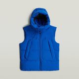 G-star - Whistler Padded Hooded 2.0 - Vest - Zwart