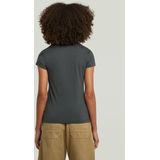 G-STAR - Eyben - T-shirt - Zwart - Biologisch Katoen