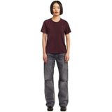 Nifous - Top - Rood - Dames - 100% Biologisch Katoen - Comfortabele Stretch