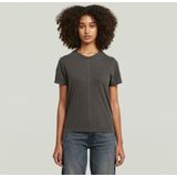 G-star - Overdyed Front Seam - T-shirt - Korte Mouwen
