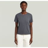 G-Star RAW - T-shirt Front Seam - India Ink - Katoen - Regular Fit