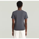 G-Star RAW - T-shirt Front Seam - India Ink - Katoen - Regular Fit