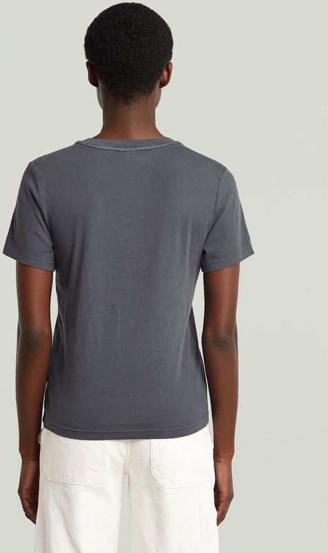 G-Star RAW - T-shirt Front Seam - India Ink - Katoen - Regular Fit