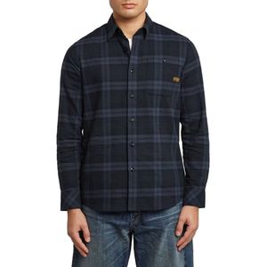 G-star bristum 2.0 slim shirt ls overhemd multi colour