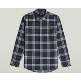 G-star - Bristum 2.0 Overhemd - Blauw - 100% Katoen