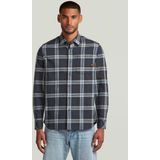 G-star - Bristum 2.0 Overhemd - Blauw - 100% Katoen