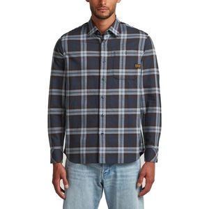 G-star - Bristum 2.0 Overhemd - Blauw - 100% Katoen