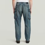 Rovic - Loose Denim - Heren - Anatomic Denim - Mid Waist - Wijdere Pijp - Cargozakken