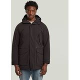 Multipocket - Padded Parka - Zwart - Heren