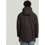 Multipocket - Padded Parka - Zwart - Heren