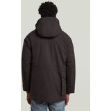 Multipocket - Padded Parka - Zwart - Heren