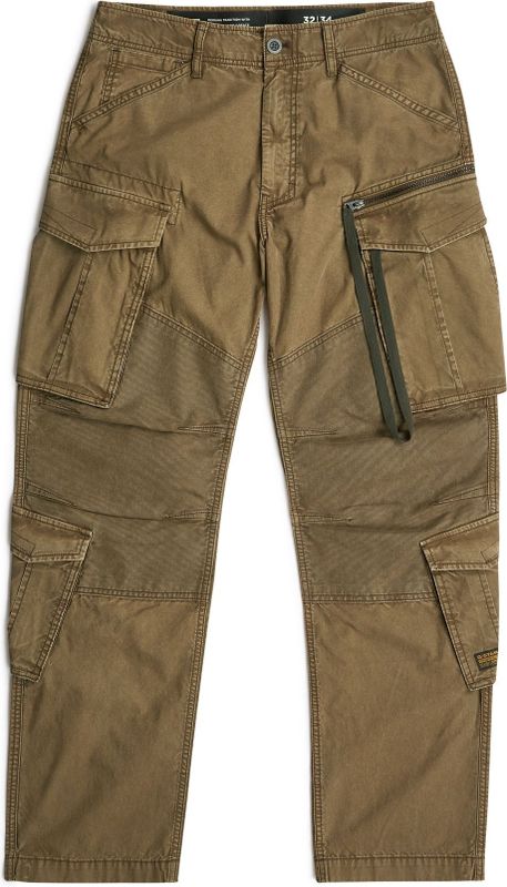 Rovic - Zip 3D Loose - Cargobroek - Bruin - Heren