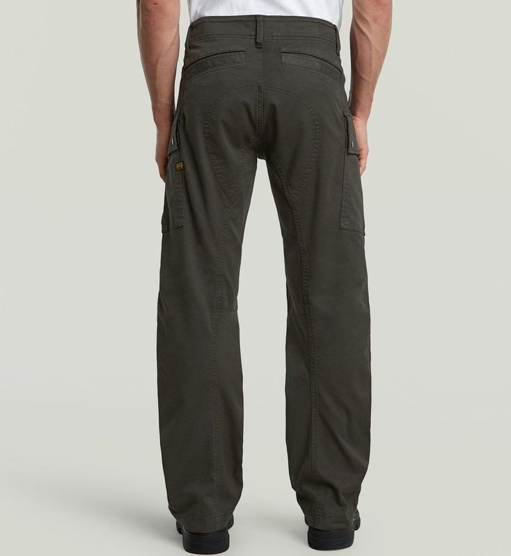 G-Star - D26950-C106-B564 - Cargobroek - Zwart - 3D Rechte Pasvorm - Biologisch Katoen - Duurzaam