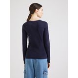 G-Star - D26903-E136-3873 - T-shirt - Marineblauw - A-lijn - Lange Mouwen - Katoen