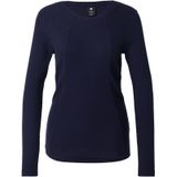 G-Star - D26903-E136-3873 - T-shirt - Marineblauw - A-lijn - Lange Mouwen - Katoen