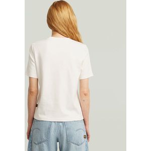 G-star - Script T-shirt - Korte Mouwen - 100% Biologisch Katoen
