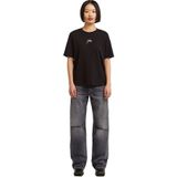 G-STAR - Shirt - Zwart/Wit - T-shirt - Normale Pasvorm - Kwartmouw