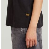 G-star - Script T-shirt - Korte Mouwen - 100% Biologisch Katoen