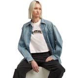 G-STAR - Shirt - Zwart/Wit - Katoen - Kwartmouw - Ronde Hals