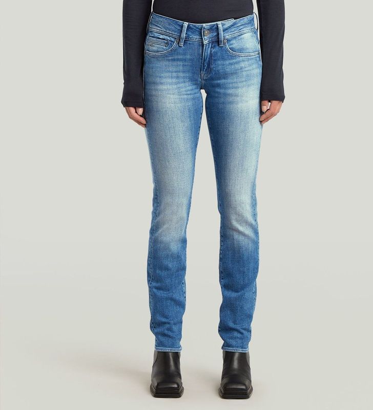 G-STAR - Midge - Jeans - Blauw - Slimfit - 7/8 Lengte