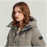 Whistler - Long Puffer - Bruin - Dames - Gewatteerd en Doorgestikt Ontwerp