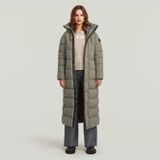 Whistler - Long Puffer - Bruin - Dames - Gewatteerd en Doorgestikt Ontwerp