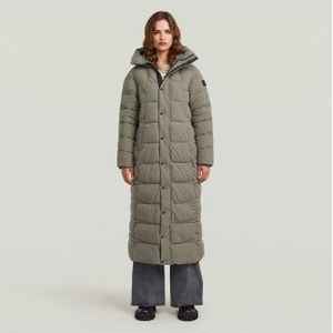 Whistler - Long Puffer - Bruin - Dames - Gewatteerd en Doorgestikt Ontwerp