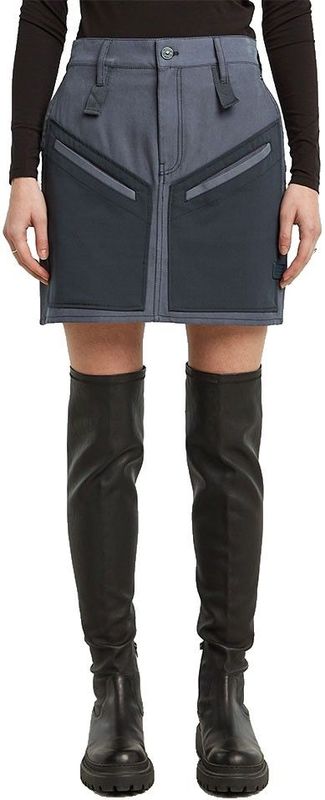 G-star - Viktoria Tone On Tone - Rok - Hoge Taille - Korte Lengte