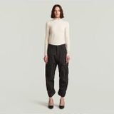 G-STAR - Cargo 3D Boyfriend Pants - Damesbroek - Zwart
