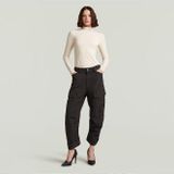 G-STAR - Cargo 3D Boyfriend Pants - Damesbroek - Zwart