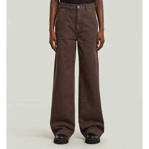 G-Star - Deck 2.0 - Hoge Losse Chino - Grijs - Casual - Katoen