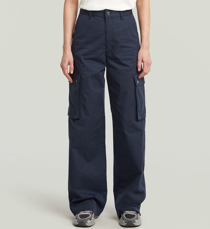 G-star - Cargo Broek - Hoge Taille - Rechte Pasvorm